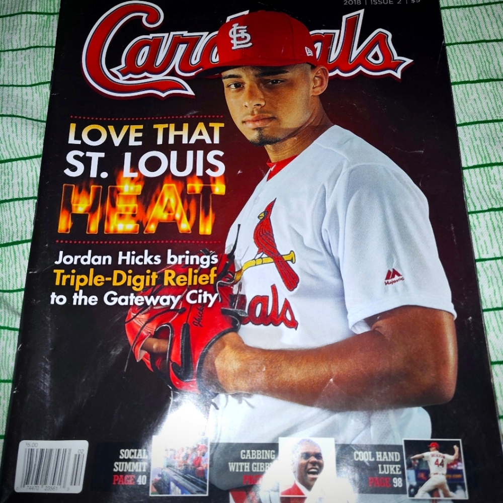 Cardinals Game Day Magazine (Jordan Hicks)